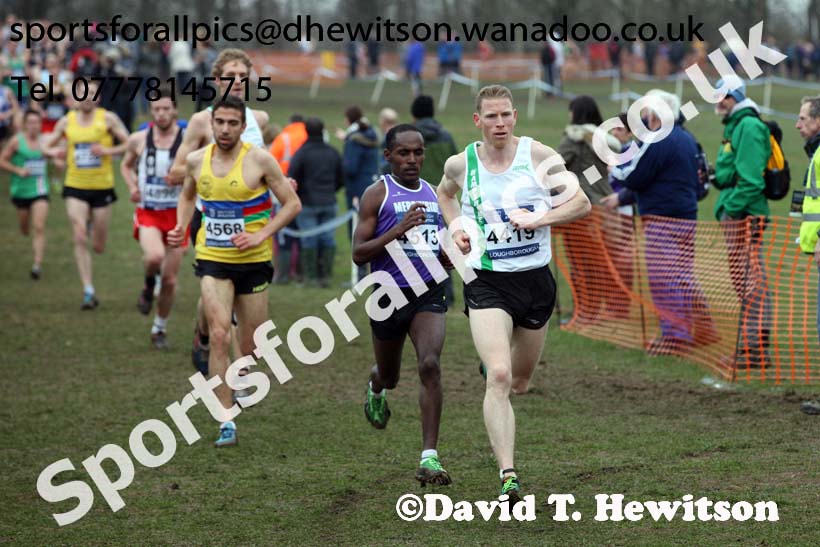 Senior mens Inter Counties Cross Country, Prestwold Hall, Loughborough. Photo: David T. Hewitson/Sports for All Pics